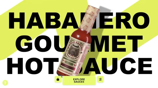 Portada pública de Polo Sauces con una botella y tipografía de gran tamaño